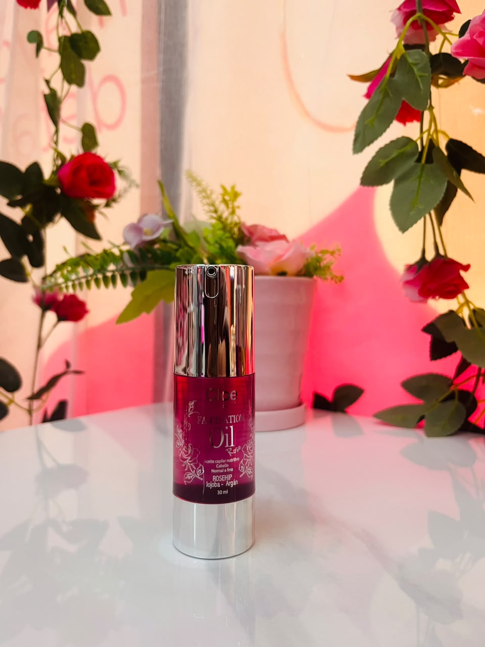 🌹 Cloe Fascination Oil Rose | Aceite Capilar Nutritivo con Brillo Radiante 30 ml