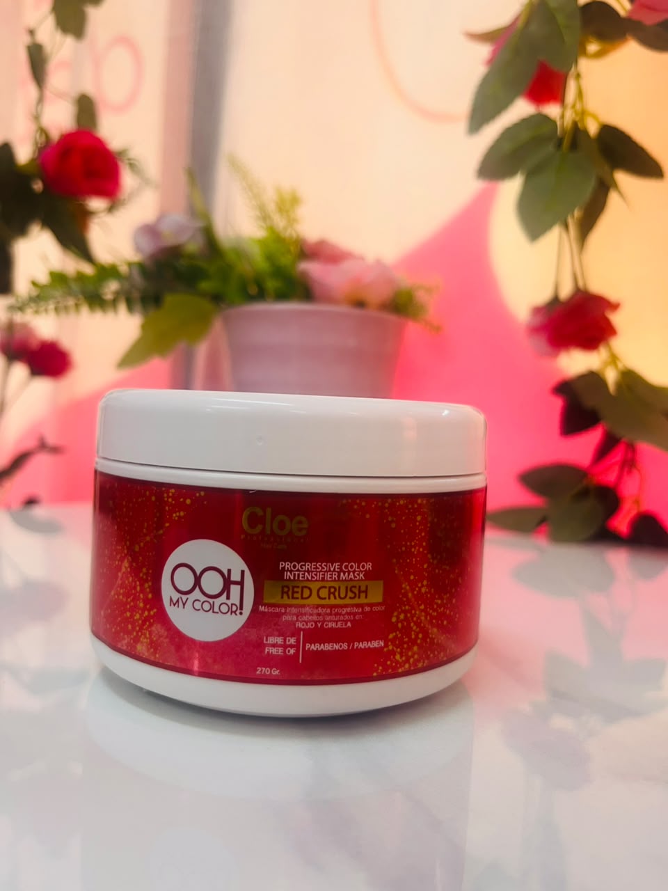 ❤️ Mascarilla Intensificadora Progresiva Red Crush | Color, Hidratación y Brillo