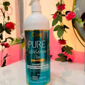 🧴 Shampoo Profesional Cloe Pure Sensation Clear 1000 ml – Limpieza Profunda y Frescura Duradera
