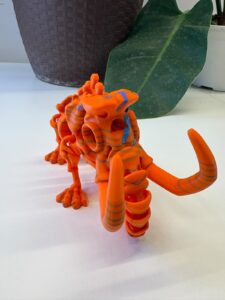 🦅 MAMUT — FIGURA 3D ARTICULADA