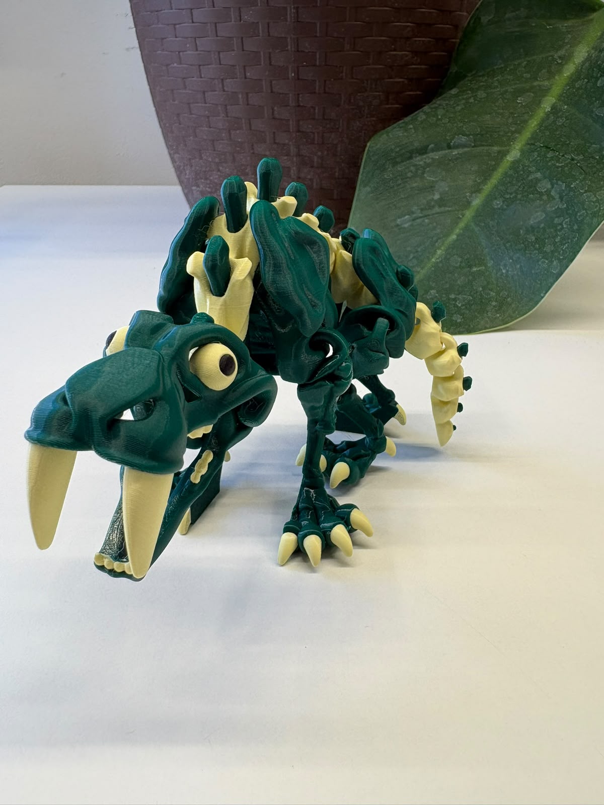 🦅 DIENTES DE SABLES SMALL — FIGURA 3D ARTICULADA - Imagen 5
