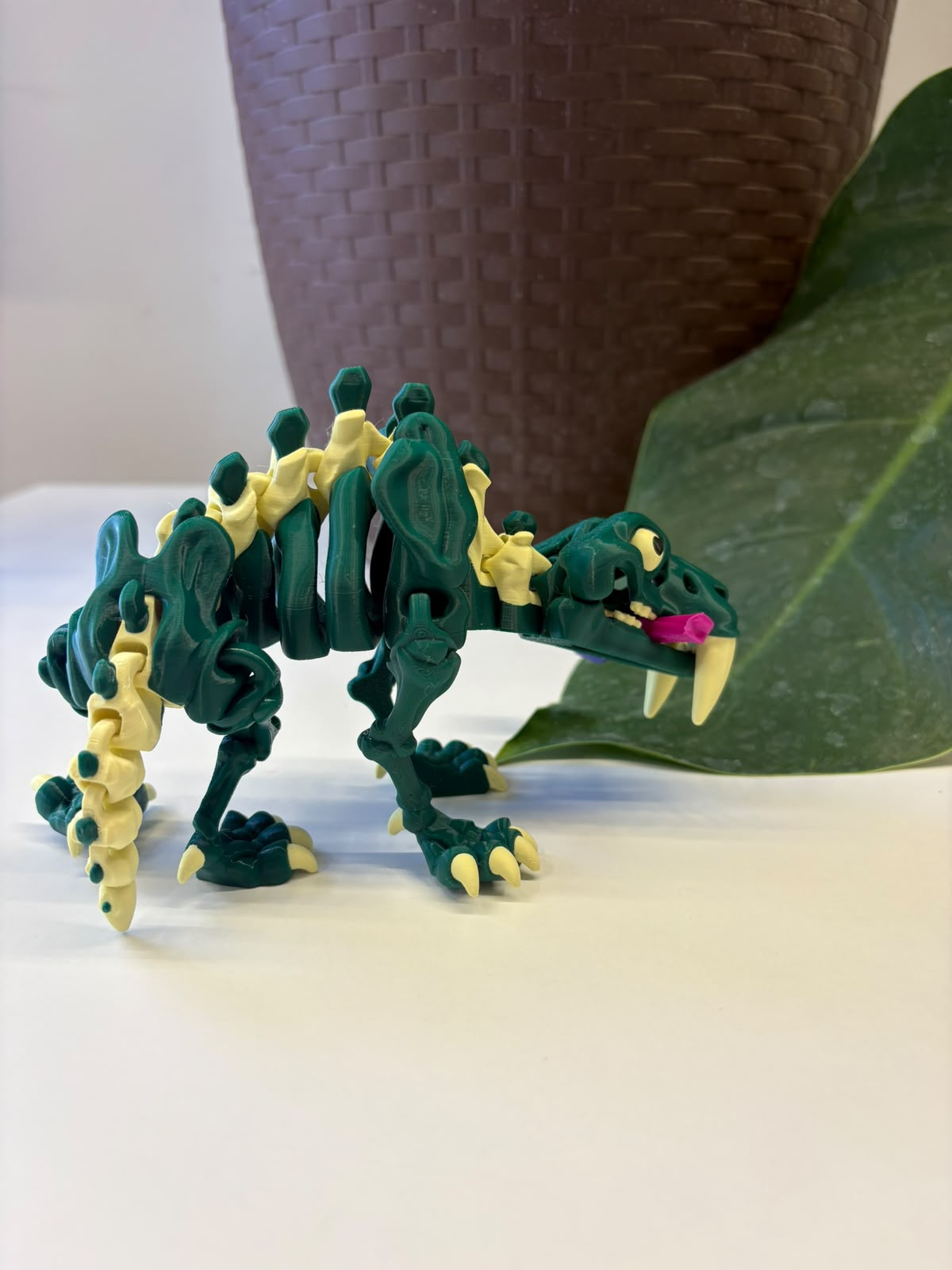 🦅 DIENTES DE SABLES SMALL — FIGURA 3D ARTICULADA - Imagen 6
