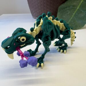 🦅 DIENTES DE SABLES SMALL  — FIGURA 3D ARTICULADA
